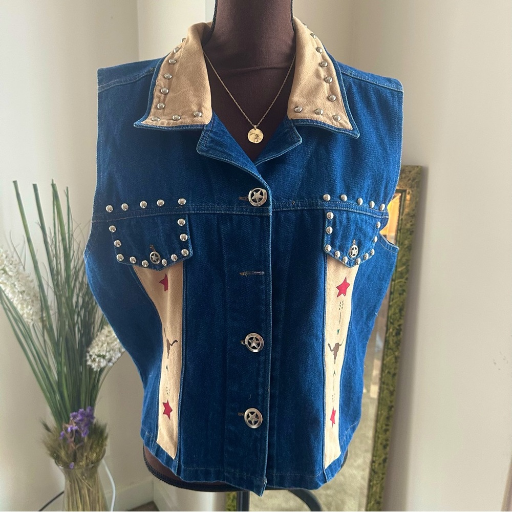 Cowgirl Denim Vest